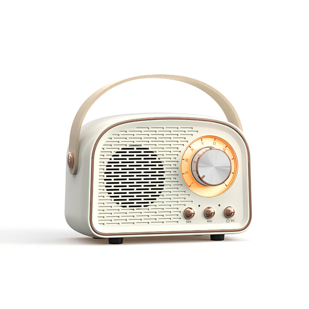 SoundRetro Bluetooth Speaker – Wireless Vintage Speaker with Deep Sound & Retro Design | Bowlift
