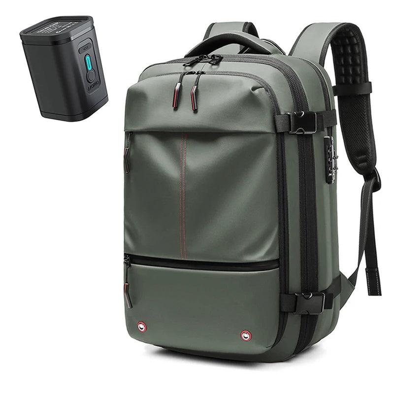 BowLift | CompriBag – Space-Saving Vacuum Travel Backpack with Expandable Capacity (25L–60L)