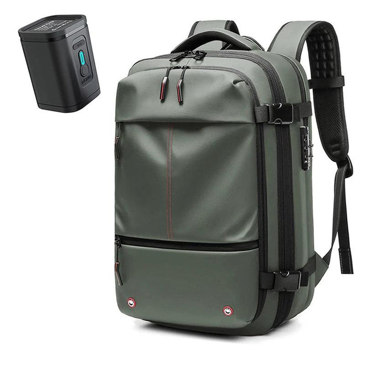 BowLift | CompriBag – Space-Saving Vacuum Travel Backpack with Expandable Capacity (25L–60L)