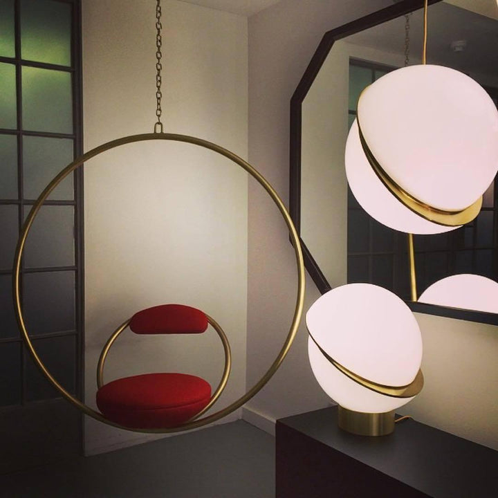 BowLift | AstralAura – Crescent Moon Pendant Illumination