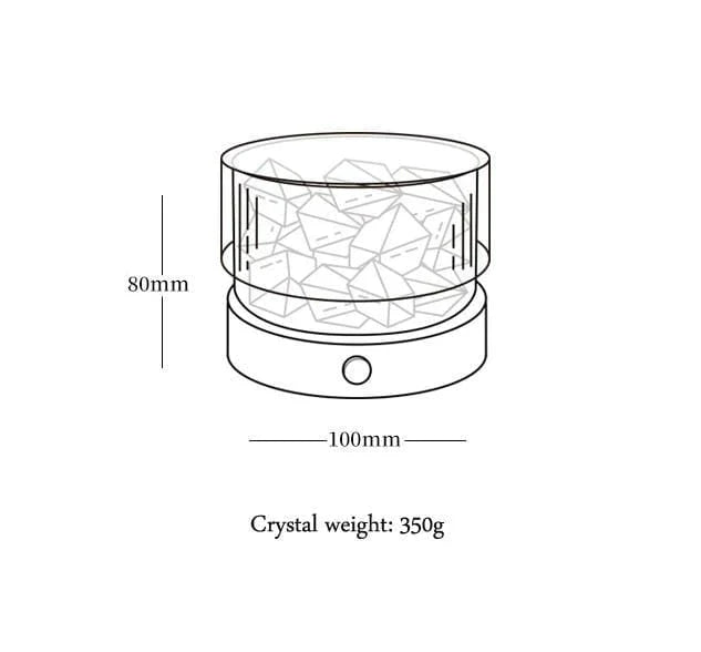 BowLift | SereniStone Crystal Stone Aromatherapy Diffuser