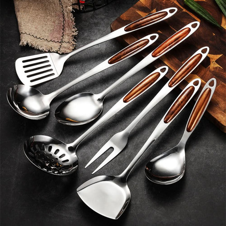 BowLift | Stainless Steel Kitchen Utensil Set – Durable Cooking Tools