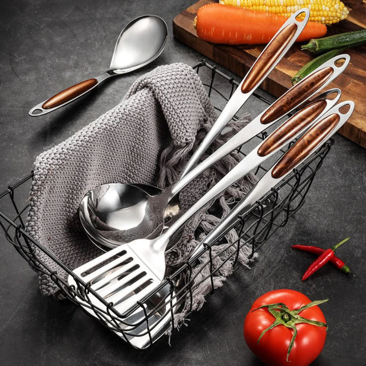 BowLift | Stainless Steel Kitchen Utensil Set – Durable Cooking Tools