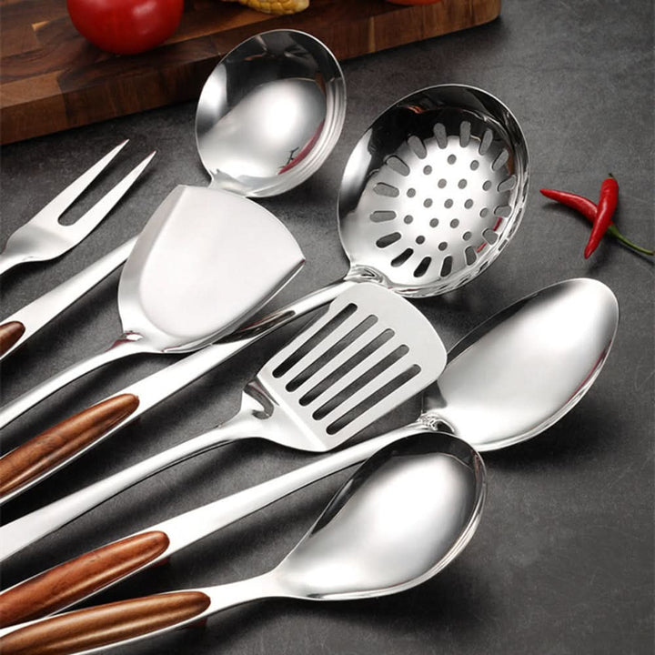 BowLift | Stainless Steel Kitchen Utensil Set – Durable Cooking Tools