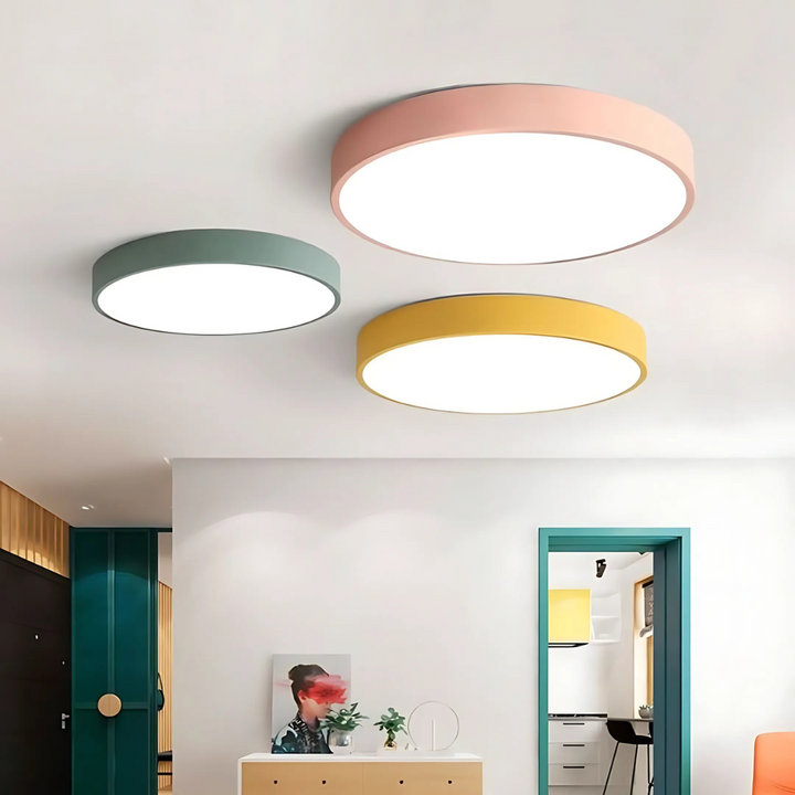 BowLift | Delos – Scandinavian Wooden LED Ceiling Light | Modern Energy-Efficient Interior Lighting