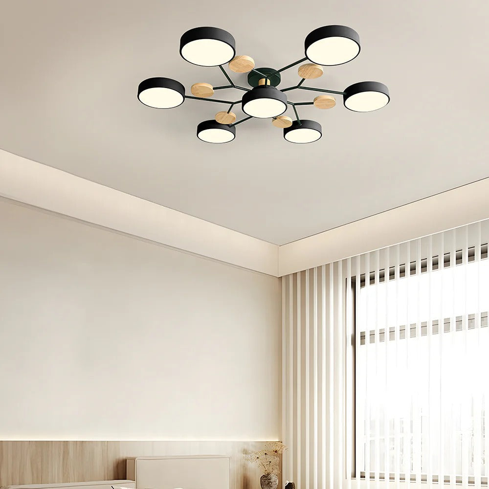 BowLift | Ceiling Light Modern LED Flush Mount Chandelier