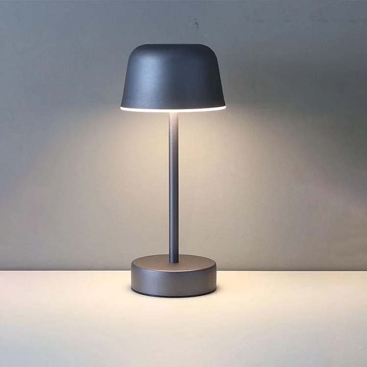Wireless LED Table Lamp with 3 Light Colors and Adjustable Brightness