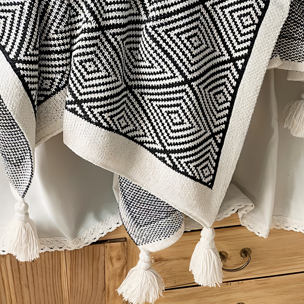 BowLift | GeoComfort Fleece Blankets – Soft, lightweight polyester with modern print