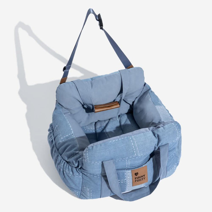 BowLift | PETCOMFORT - Dog Car Seat Bed for On-the-Go