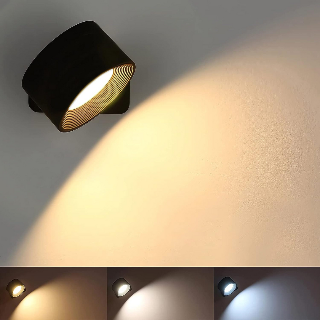 BowLift | FlexiLamp – Cordless rechargeable 360° wall lamp