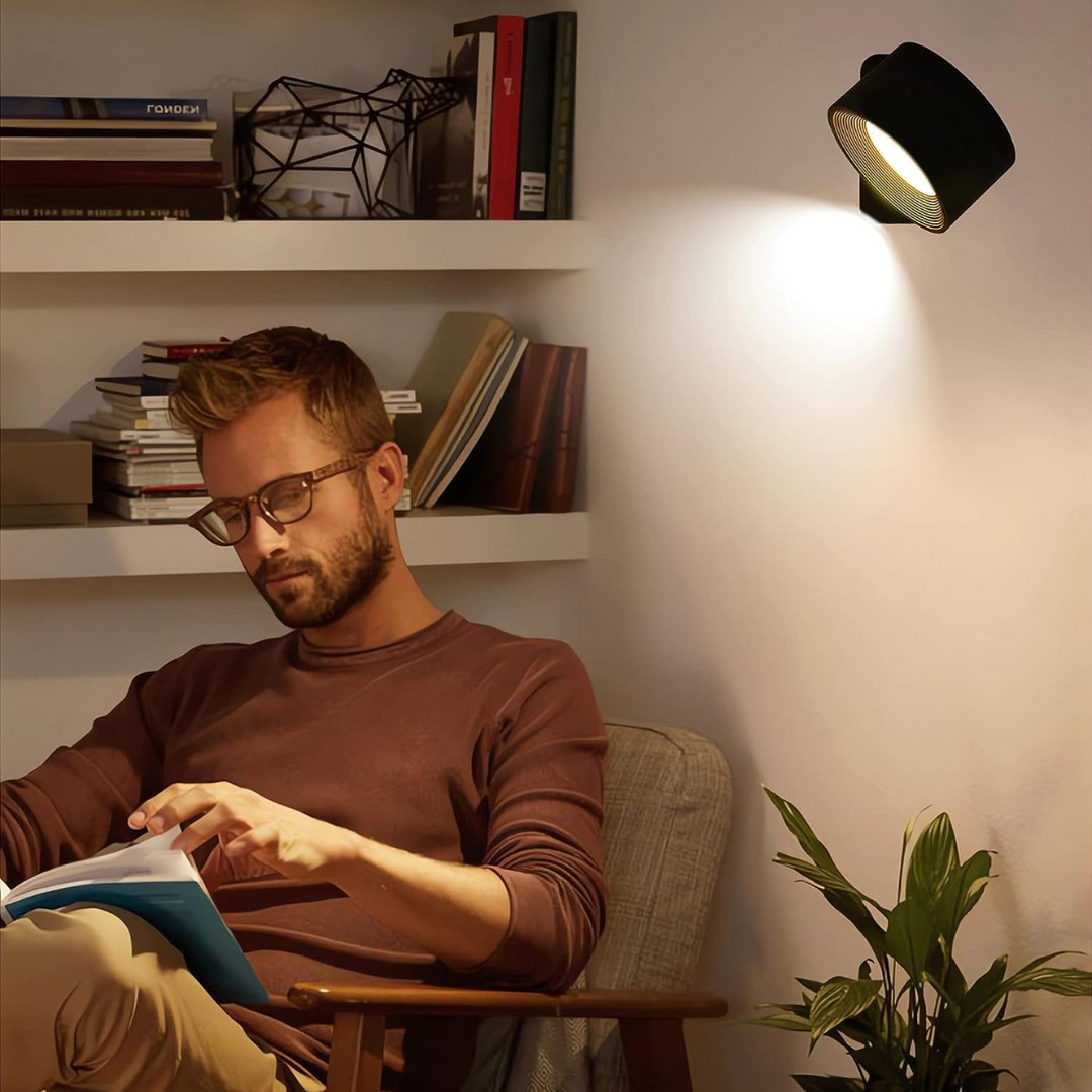 BowLift | FlexiLamp – Cordless rechargeable 360° wall lamp