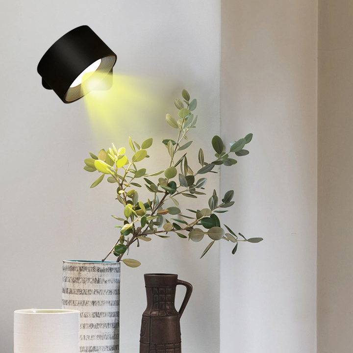 BowLift | FlexiLamp – Wireless Rechargeable 360° LED Wall Light for Indoors & Outdoors