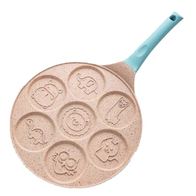BowLift | Breakfast frying pan for children – Funny pancake & fried egg shapes