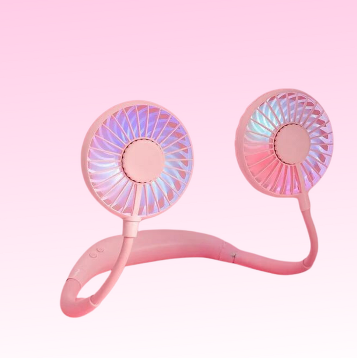 BowLift | Portable Dual Neck Fan with USB