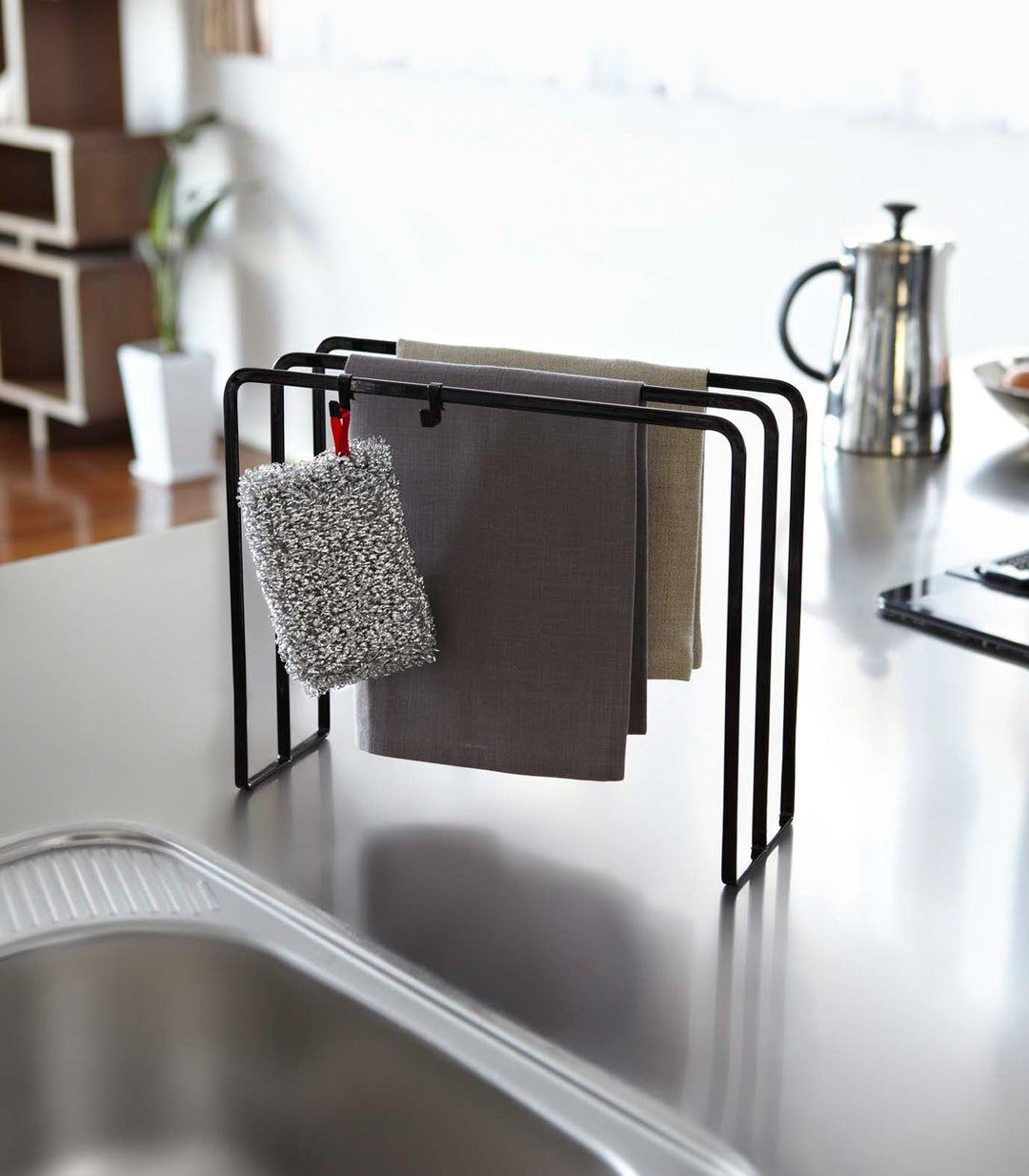 BowLift | Dish Towel Holder - Steel