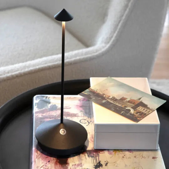 Wireless LED table lamp - LumeStijl | Bowlift