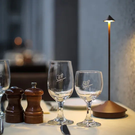Wireless LED table lamp - LumeStijl | Bowlift