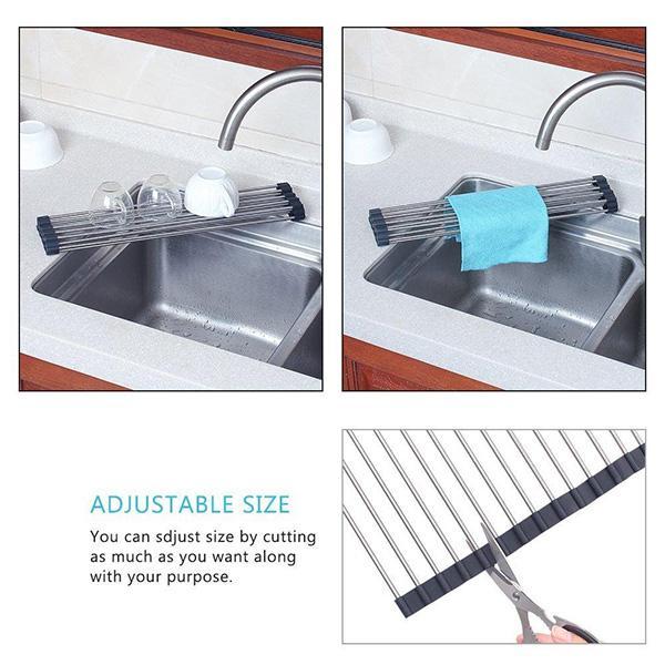 BowLift | Roll Up Sink Drying Rack