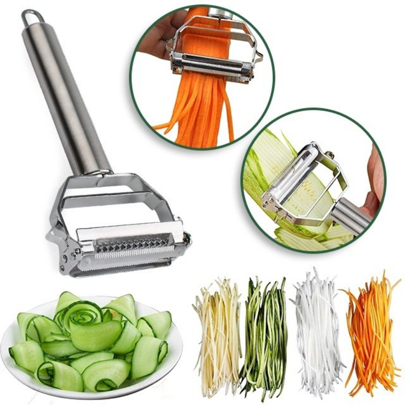 BowLift | Ultra-sharp stainless steel multifunction vegetable peeler