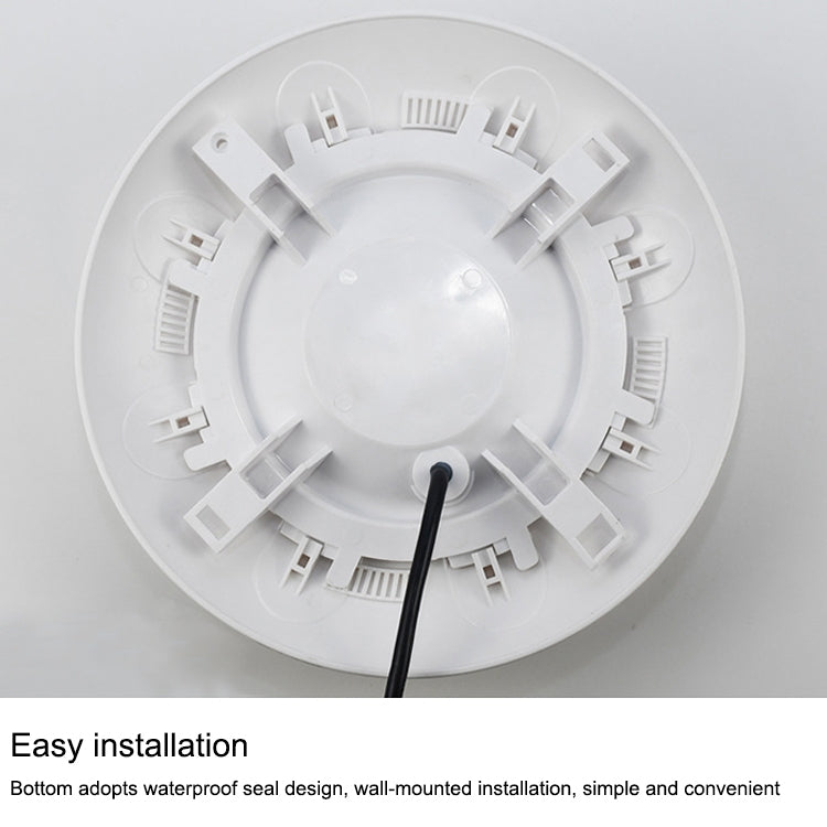 BowLift | 18x3W ABS plastic pool wall lamp underwater light (White)