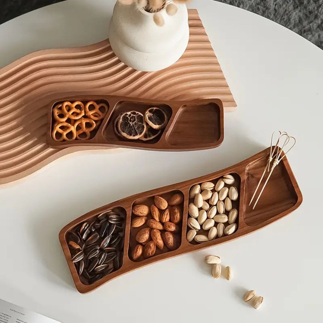 BowLift | Earth Tone Appetizer Serving Tray