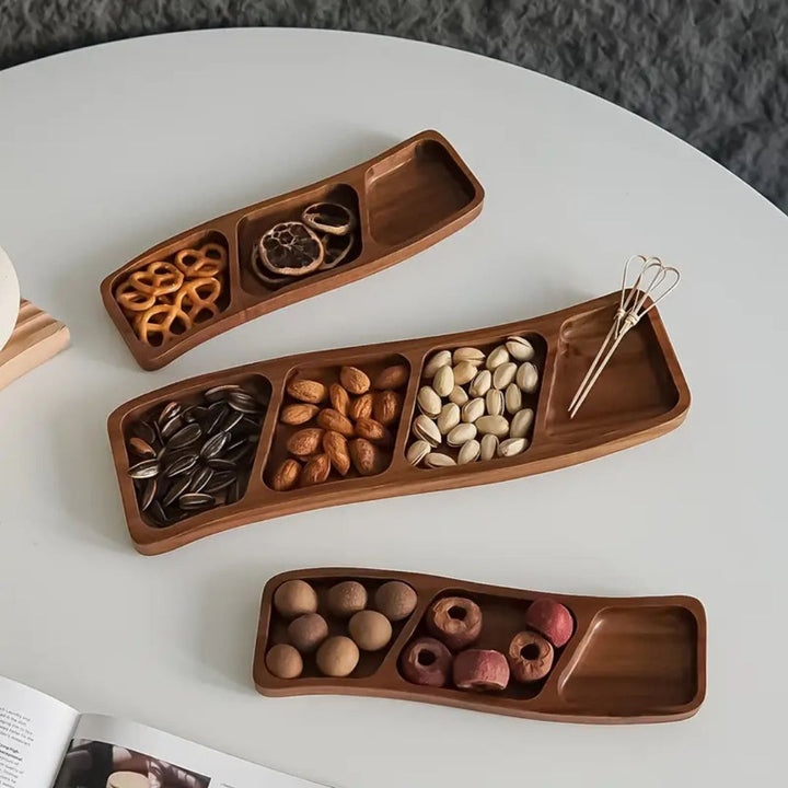 BowLift | Earth Tone Appetizer Serving Tray