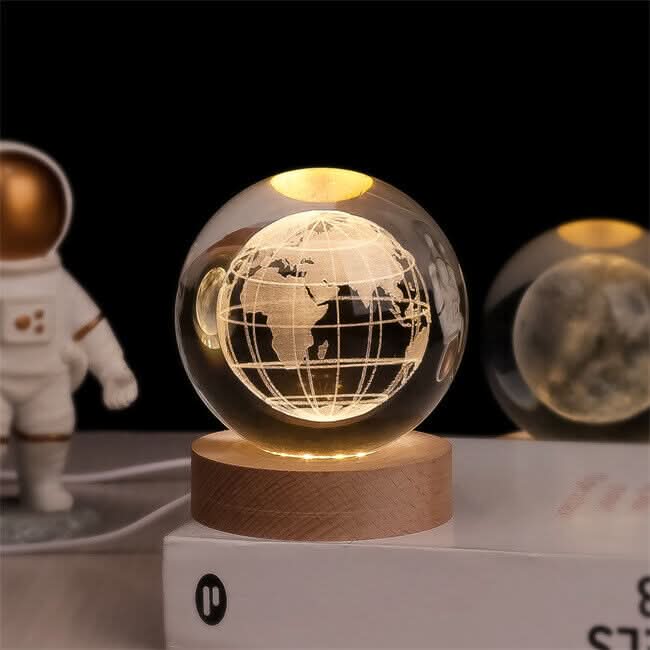BowLift | Luminous Crystal Ball LED Night Light Decor