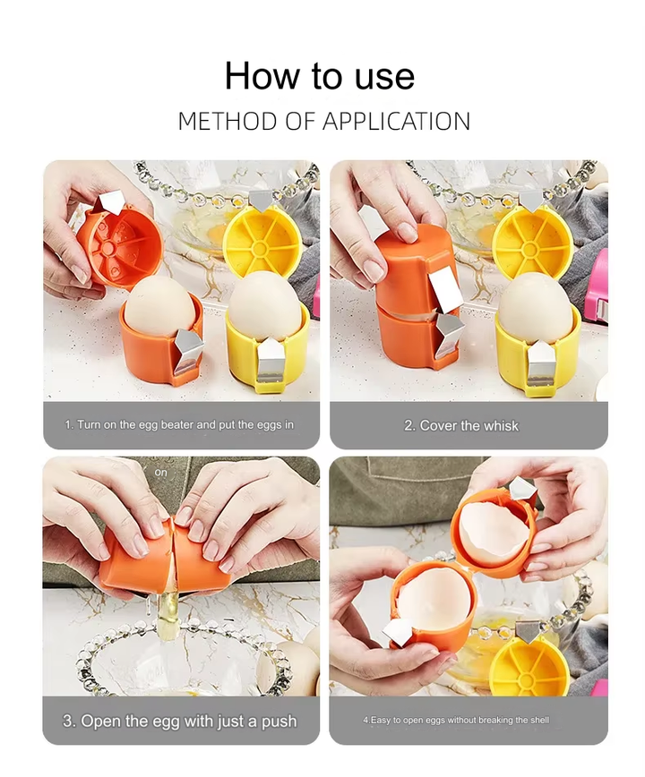 BowLift | Easy Egg Shell Opener Kitchen Gadget Tool