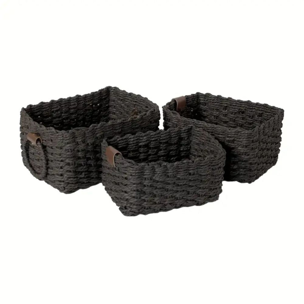 BowLift | Elegant Rattan Weave Basket Set