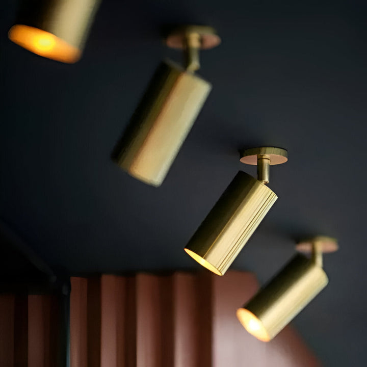 BowLift | Brass LED Ceiling Lamp Modern Design
