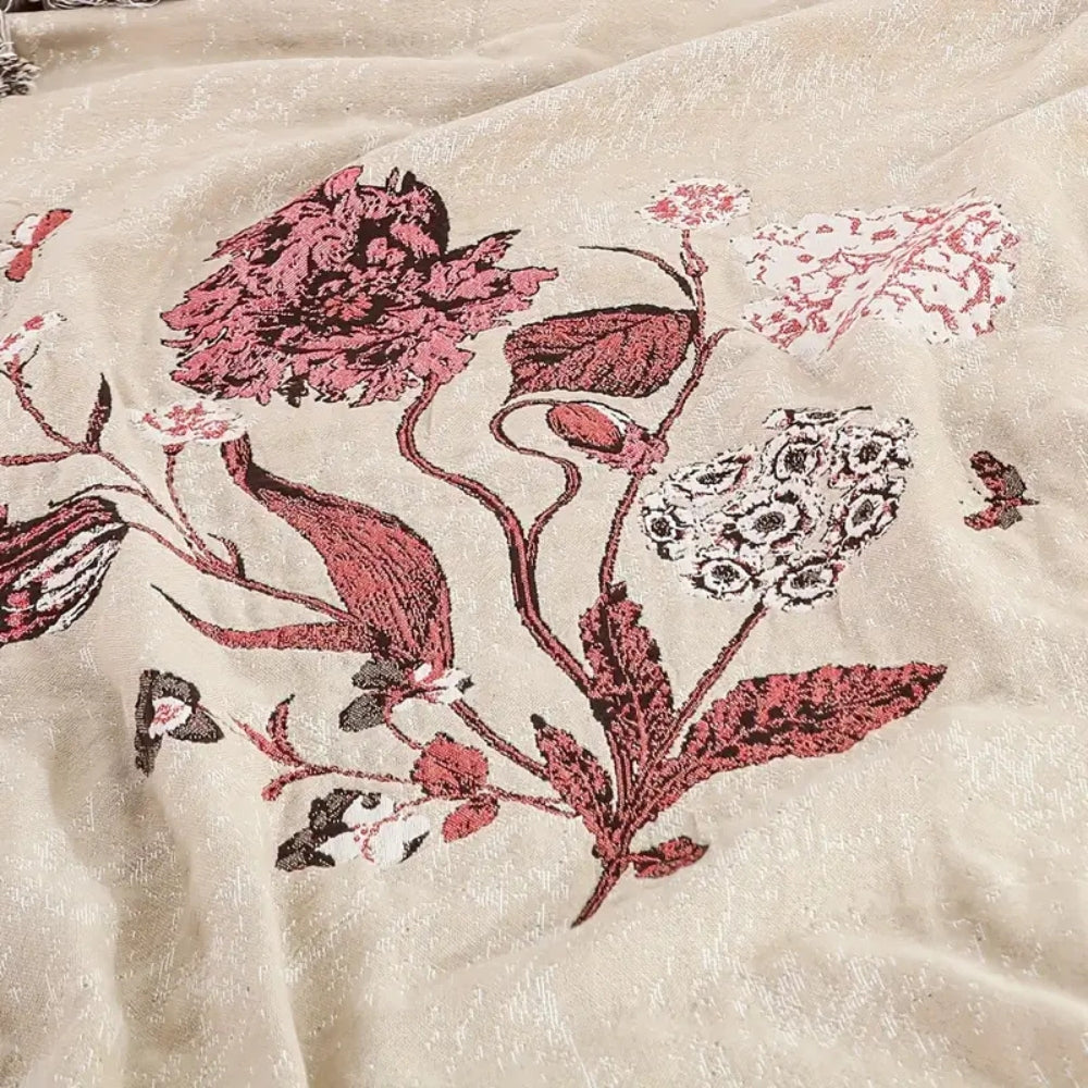 BowLift | Elira Rose Floral Cotton Blanket