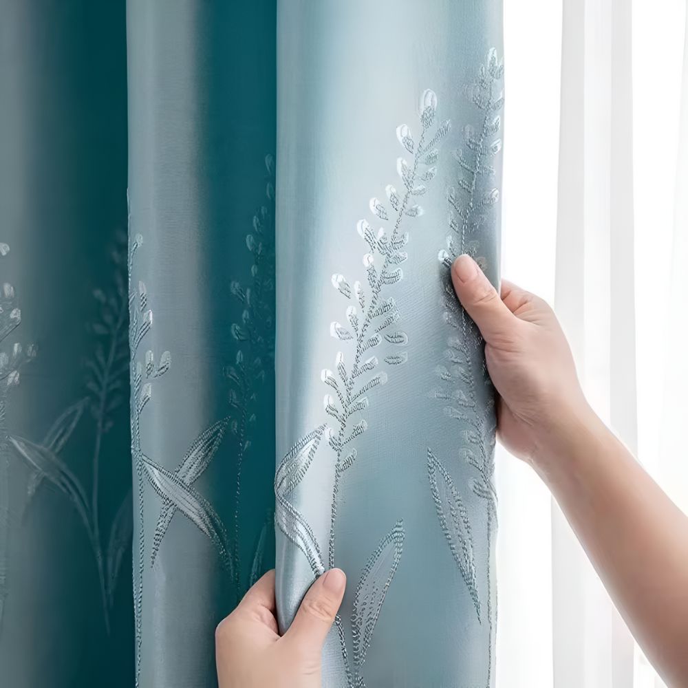 BowLift | Elysian Leaf Blackout Curtains