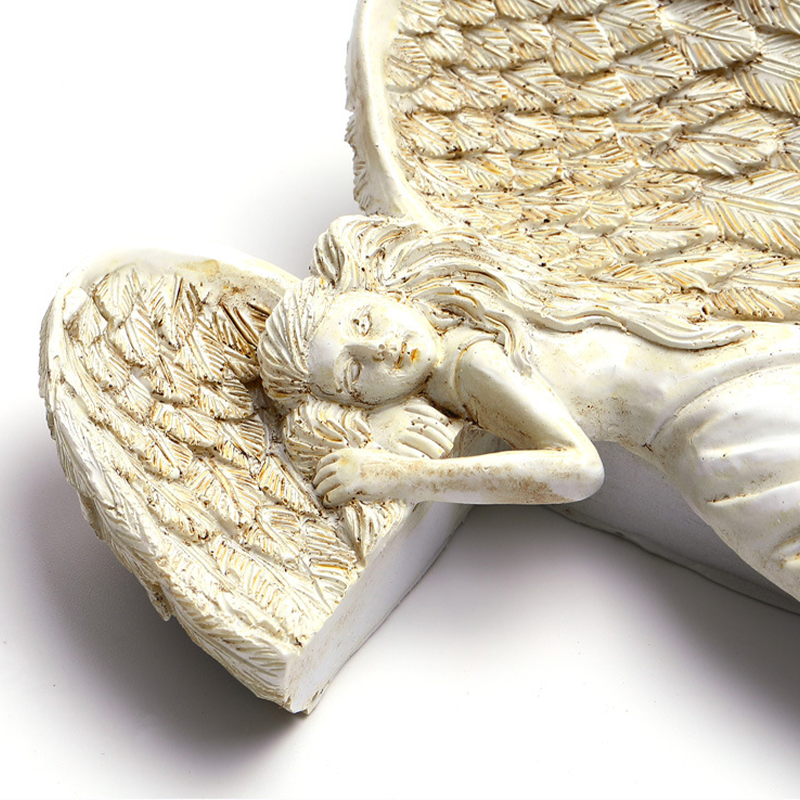 Decoration Door Frame Angel Wings made of Resin | Bowlift