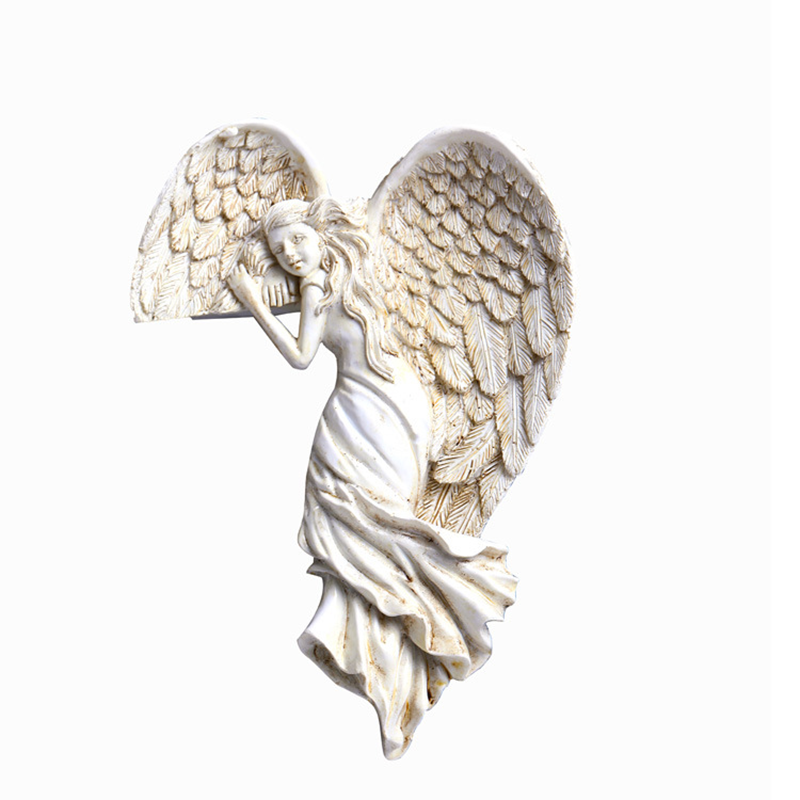 Decoration Door Frame Angel Wings made of Resin | Bowlift