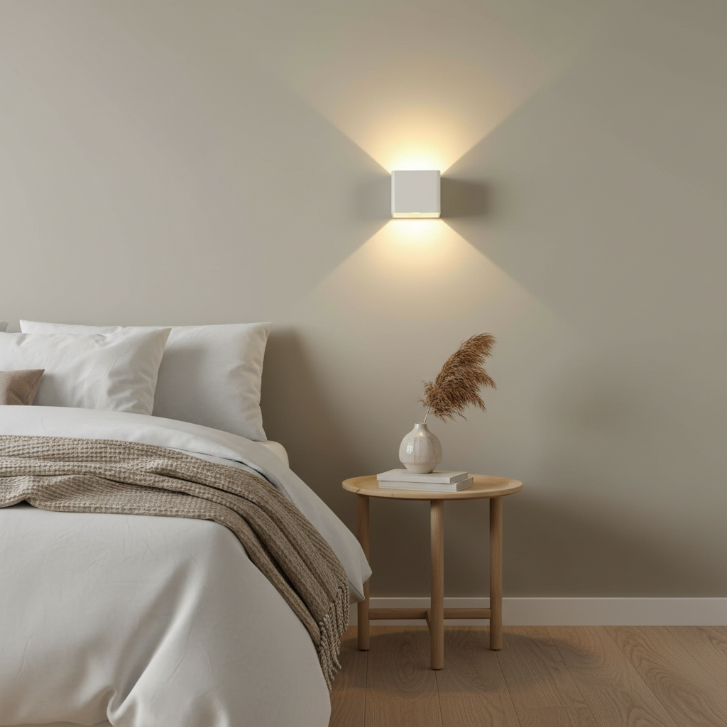 BowLift | Wireless Rechargeable Wall Lamp | Adjustable Up & Down Light, USB Powered for Home Decor & Cozy Ambiance