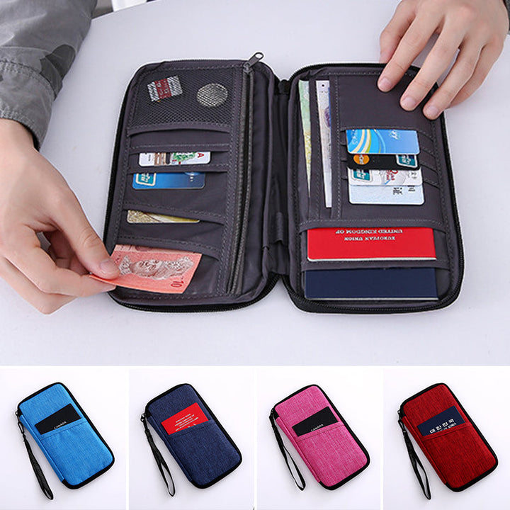 BowLift | Multi-Pocket Family Travel Document Bag
