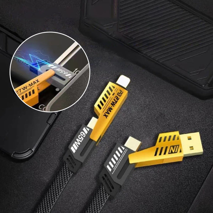 4 in 1 PD 65W Fast Charging Cable🔥Buy 2, get 1 free🔥 | Bowlift
