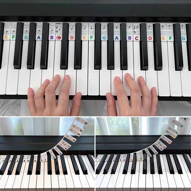 BowLift | Removable Piano Keyboard Note Labels