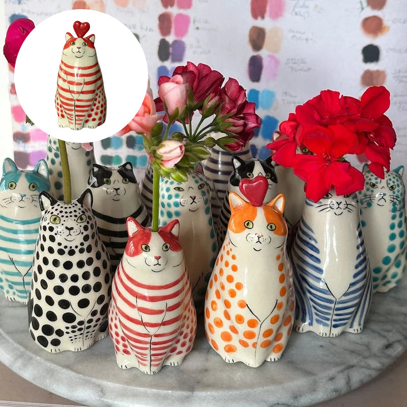 BowLift | Dotted Cat Vase