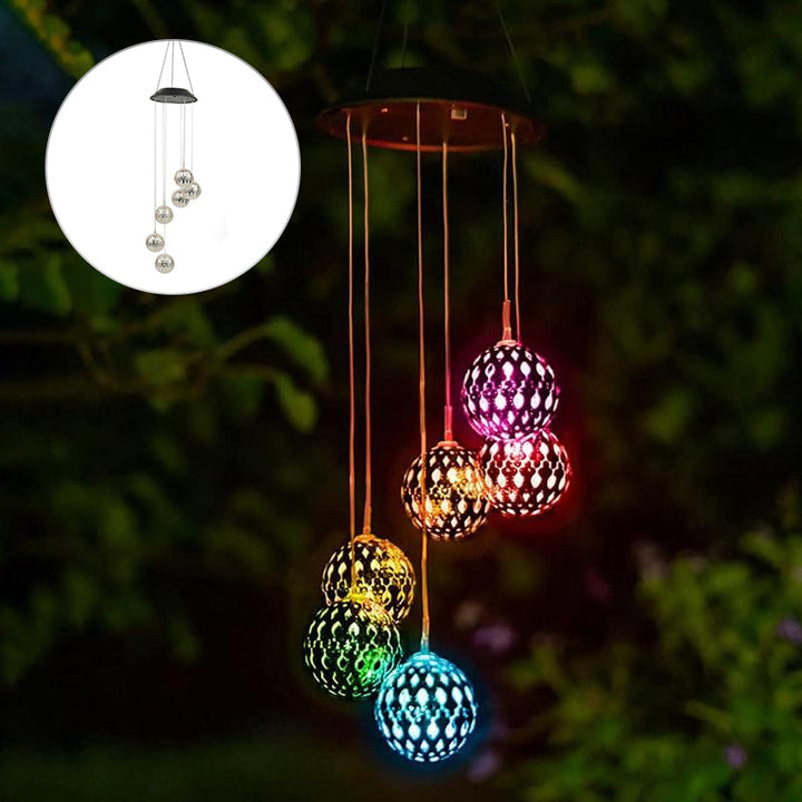 BowLift | Solar Wind Chime Outdoor Light