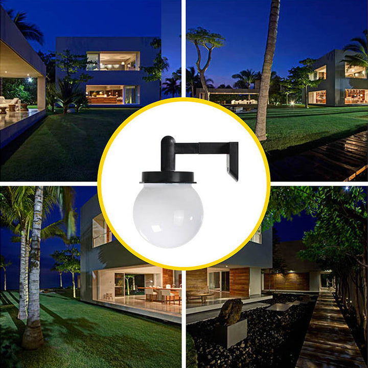 BowLift | Solar Wall Sphere Light (2 pieces)