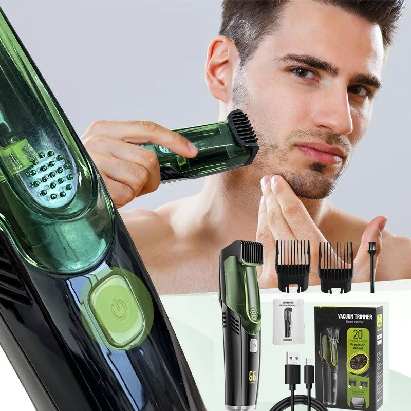 BowLift | Vacuum beard trimmer - 20 lengths and styles adjustable