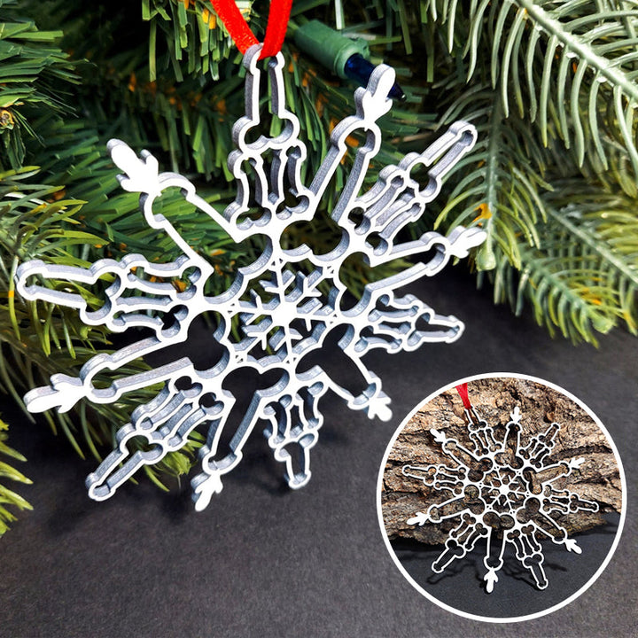 Funnier Snowflake Pendant | Bowlift