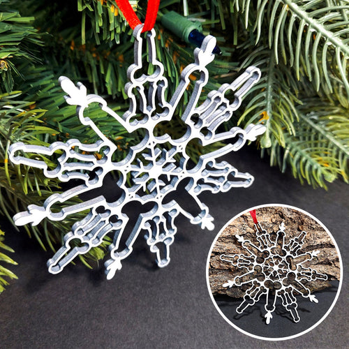 Funnier Snowflake Pendant | Bowlift