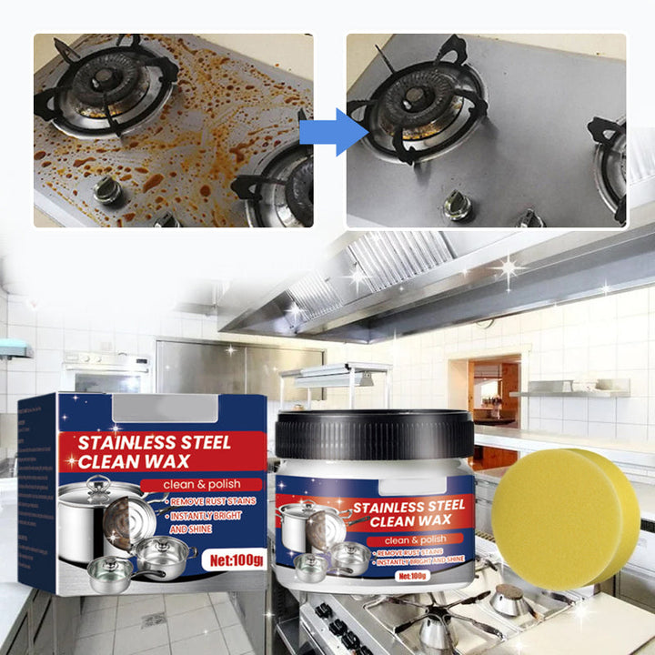 BowLift | Stainless Steel Stain Cleaning Wax