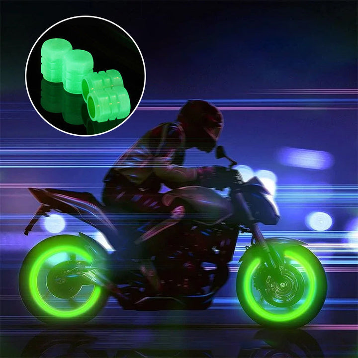 BowLift | Universal Fluorescent Tire Valve Caps