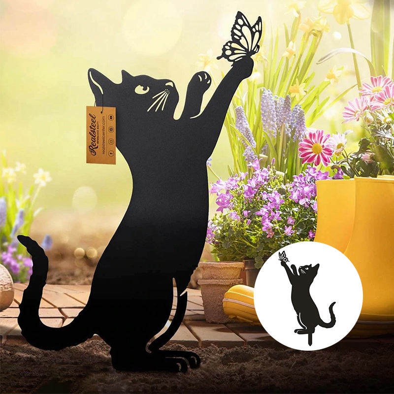 BowLift | Metal Cat Decoration