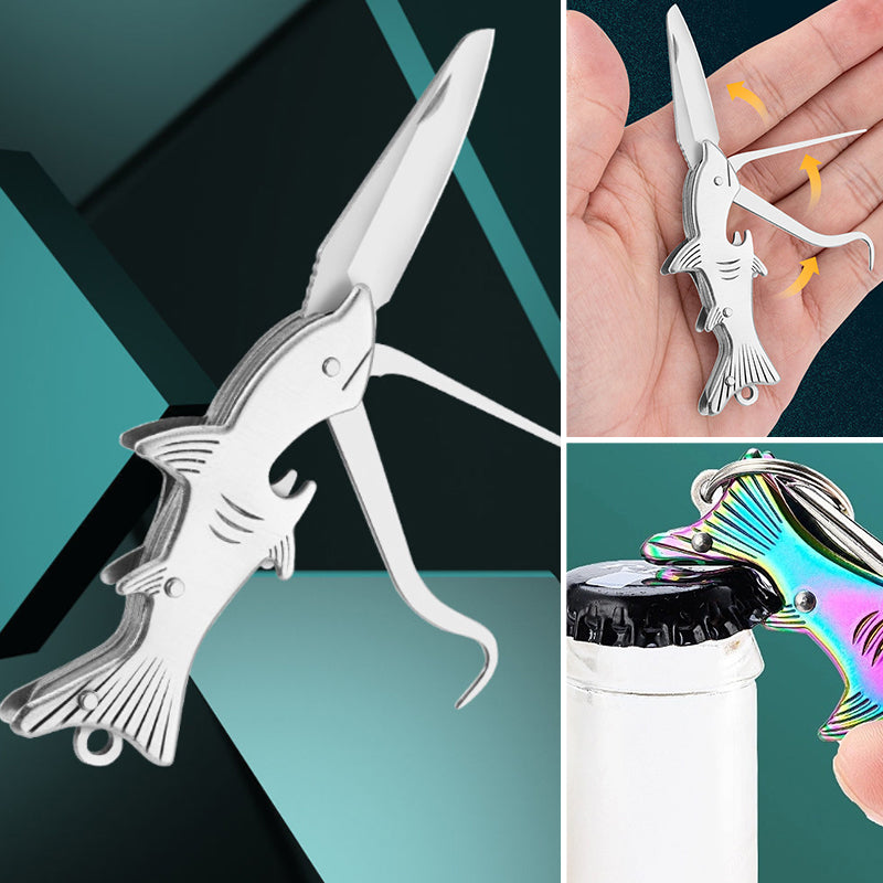 BowLift | 4 in 1 Foldable Keychain Knife