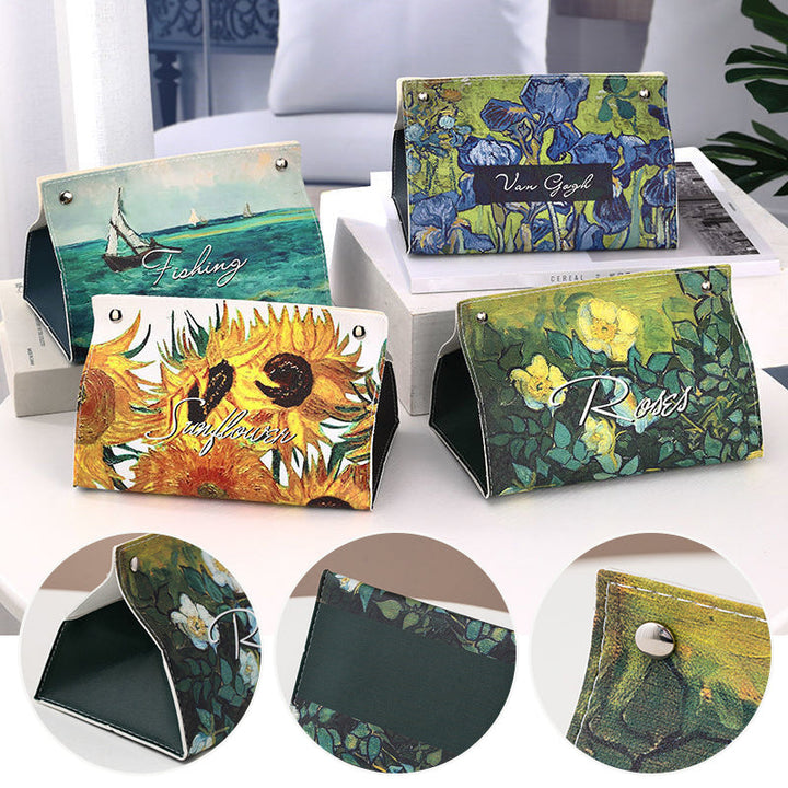 BowLift | Oil Painting Pastoral Style Paper Box