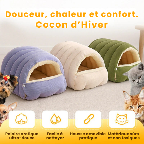 BowLift | PawCozy | CutyPet Winter Coat Cozy Soft Pet Bed